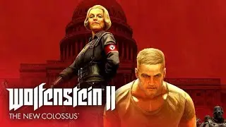 Wolfenstein II - The New Colossus. Ну ОООЧЕНЬ жёсткая игрулька! #2