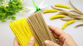 🌾КОЛОСКИ для осеннего декора 🌾 Spikelet Pipe Cleaners DIY