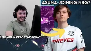 Did 100T Asuna Just Leak Joining NRG To Ethan On Stream..