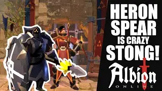 NEW Heron Spear BUFFS ARE INSANE - ALBION ONLINE Arena