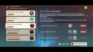 The Xiao Impact - Contenting Tides - Art of the Cannonball - Genshin Impact