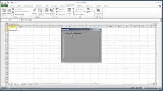 VBA Excel 2010   How to Create a Welcome Splash Screen using UserForm in VBA