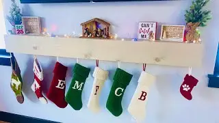 BUILD this FLOATING MANTLE with HIDDEN HOOKS