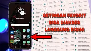 Cara membuat pintasan ke setelan terdalam di aplikasi