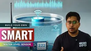 $5 Smart Water Tank & Salt Tank Level Sensor - WiFi Based Wireless & Touchless Device for 