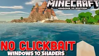 (WINDOWS 10) How to Install Shaders on Minecraft Bedrock Edition 1.18+ BEST ULTRA SHADERS