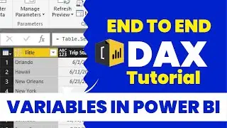 How To Use Variables in DAX Formula with Power BI | End to End Power Bi DAX Tutorials|KSR DATAVIZON
