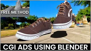 Create CGI Ads using VFX in Blender | No Paid Addons required