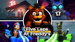 Five Laps at Freddy's: Demo - Full Walkthrough & ALL Levels (Showcase)