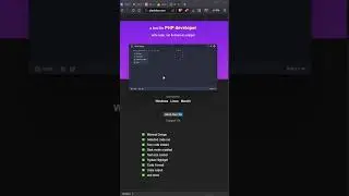 Instantly run php | Simple tips #beginner #laravelframework #project