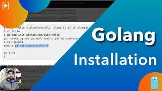 Installation of golang and first code | Go programming language