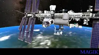 MAGIK Animation of Robotic Operations for Flight SpaceX-29 to ISS