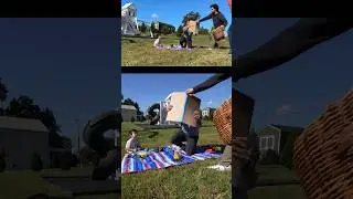 how I turned a basket into a pop up book, into a playground 