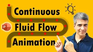 Continuous Fluid Flow Animation in PowerPoint