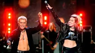 Billy Idol, Miley Cyrus - Rebel Yell (Live)