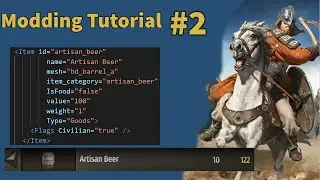 Adding new Item XML | Artisan Workshop Mod #2 | Bannerlord Modding Tutorial