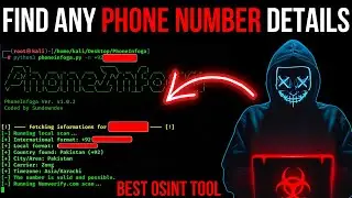 How To Find Phone Number Details Of Anyone In 2025 | Best OSINT Tool
