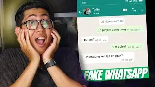 Cara Membuat Screenshot Chat WhatsApp Palsu