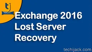 Lost Exchange Server Recovery | Exchange Disaster Recovery