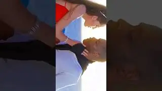 sonya blaze and her black boyfriend at the sea  