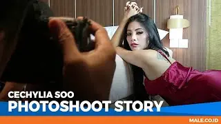 CECHYLIA SOO di Behind the Scenes Photoshoot - Male Indonesia | Model Hot Indo