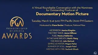 The 2022 Nominees for Best Documentary Motion Picture | PGA Awards Roundtable