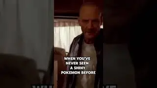 When you've never seen a Shiny before  #pokemon #shinypokemon #pokémon