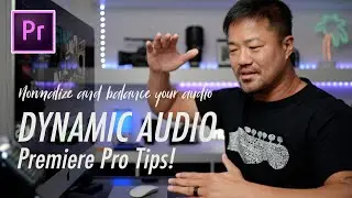 Balancing voice audio so both low and high volumes are at same level • Dynamic Audio Premiere Pro