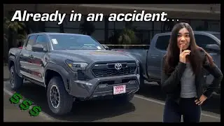 My Brand New '24 Tacoma Already Got HIT! (full story)