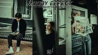 Moody Effect Lightroom Preset | Tea Green Tone | lightroom tutorial | lightroom presets