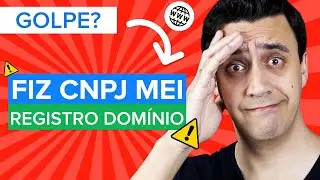 Fiz CNPJ MEI e Recebi COBRANÇA de DOMÍNIO