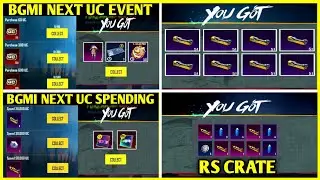 😍BGMI NEXT UC DHAMAKA EVENT | NEXT UC SPENDING EVENT | RS CRATE NEW DATE🔥