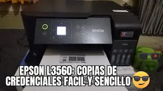 EPSON L3560: como hacer copia de ine o credenciales por ambos lados, !fácil y rápido¡