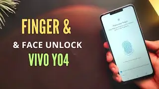 Vivo Y04 How To Set Finger Sensor & Face Unlock, Pattern, Pin, Password |