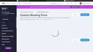 Steps to create a custom booking forms
