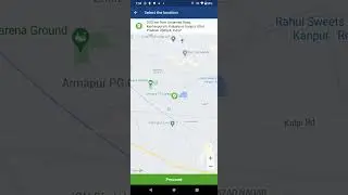 Google map auto update address in flutter | how to Google map current location in flutter