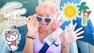 SANRIO HUNTING BUT ONLY FOR SUMMER STUFF! Shop with me! 