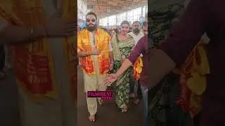 Parents to be #DeepikaPadukone and #RanveerSingh at Siddhivinayak Temple #shorts