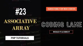 Associative Array In PHP | Arrays In PHP - Coding Lane
