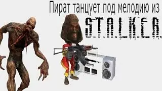 Пират танцует под мелодию из S.T.A.L.K.E.R. 1 ЧАС