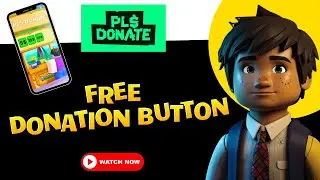 How to get free donation button in PLS Donate!