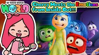 Cherry Meets The Emotions from Inside Out!!! - Toca Life World