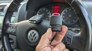 ✅👉 How to Reprogram a second hand remote control for VW golf 2009. HLO 1K0 959 753 G Quick and cheap