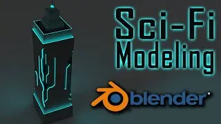 Creating a Sci-Fi Building In Blender | Beginner