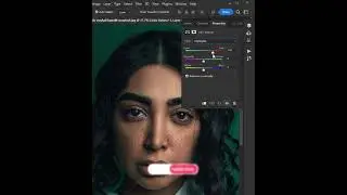 Skin Tone correction using color balance in photoshop