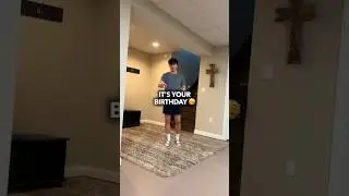 I SURPRISED HIM FOR HIS BIRTHDAY 🥳