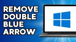 How to Remove Double Blue Arrow from your Icons in Windows 10
