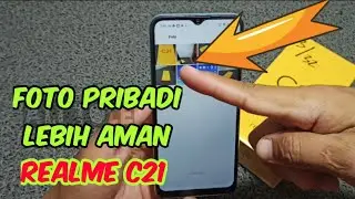 Cara menyembunyikan foto di Realme C21