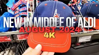 New in Middle of Aldi - August 2024 - What’s New in Aldi [4K]