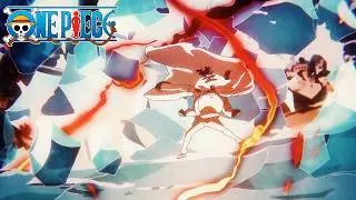 Aokiji vs Garp (Part 1/2) | One Piece